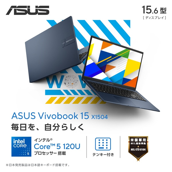 ASUSiGCX[Xj 15.6^m[gp\R@Vivobook 15 X1504VA X1504VA-C5165KWS