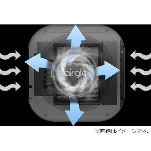 ａｉｒｇｌｅ airgle パーソナル空気清浄機 専用フィルターカセット