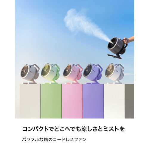 Shark�i�V���[�N�j&nbsp;FlexBreeze HydroGo �R�[�h���X�T�[�L�����[�^�[�t�@��&nbsp;FA052JPK