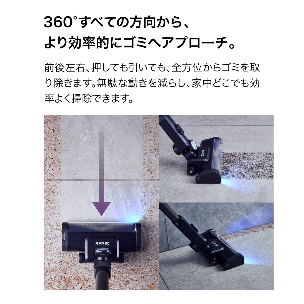 Shark�i�V���[�N�j&nbsp;Shark PowerClean 360 PRO �R�[�h���X�X�e�B�b�N&nbsp;IW5271JBK