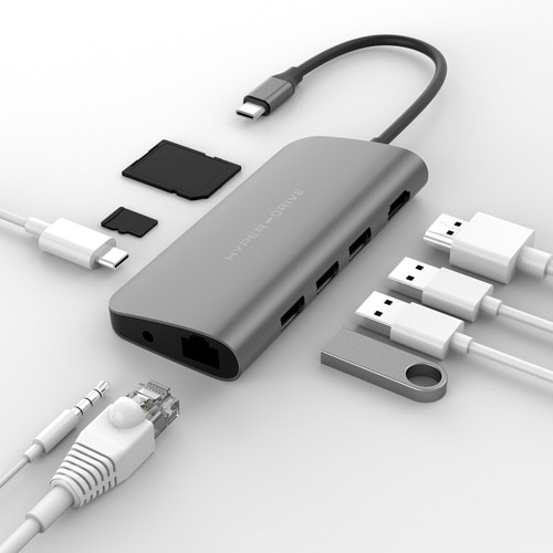 gxodq USB-C}`nu HD30F-GRY-GL-50