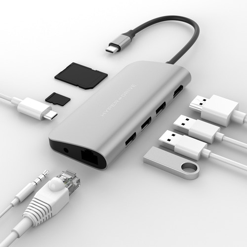 gxodq USB-C}`nu HD30F-SIL-GL-50