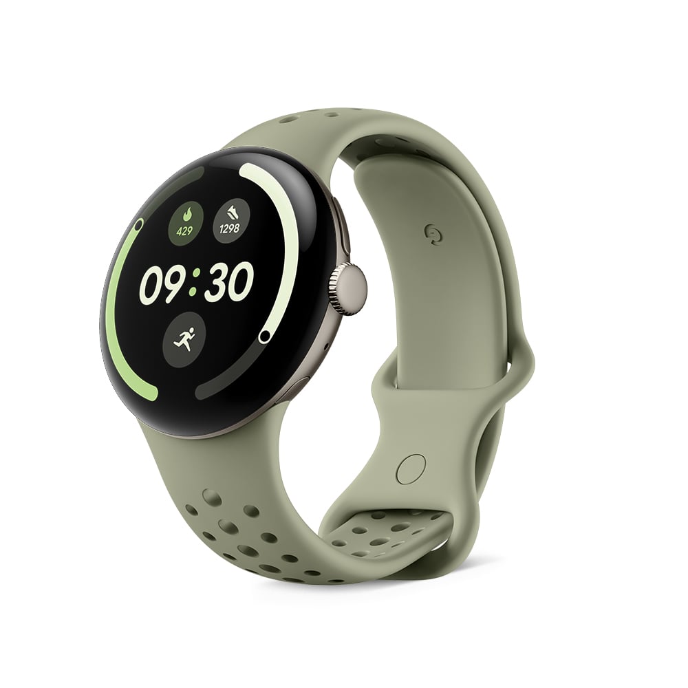 Google�i�O�[�O���j&nbsp;Google Pixel Watch(41 mm)�A�N�e�B�u �X�|�[�c �o���h Olive S�T�C�Y&nbsp;GA11686-WW