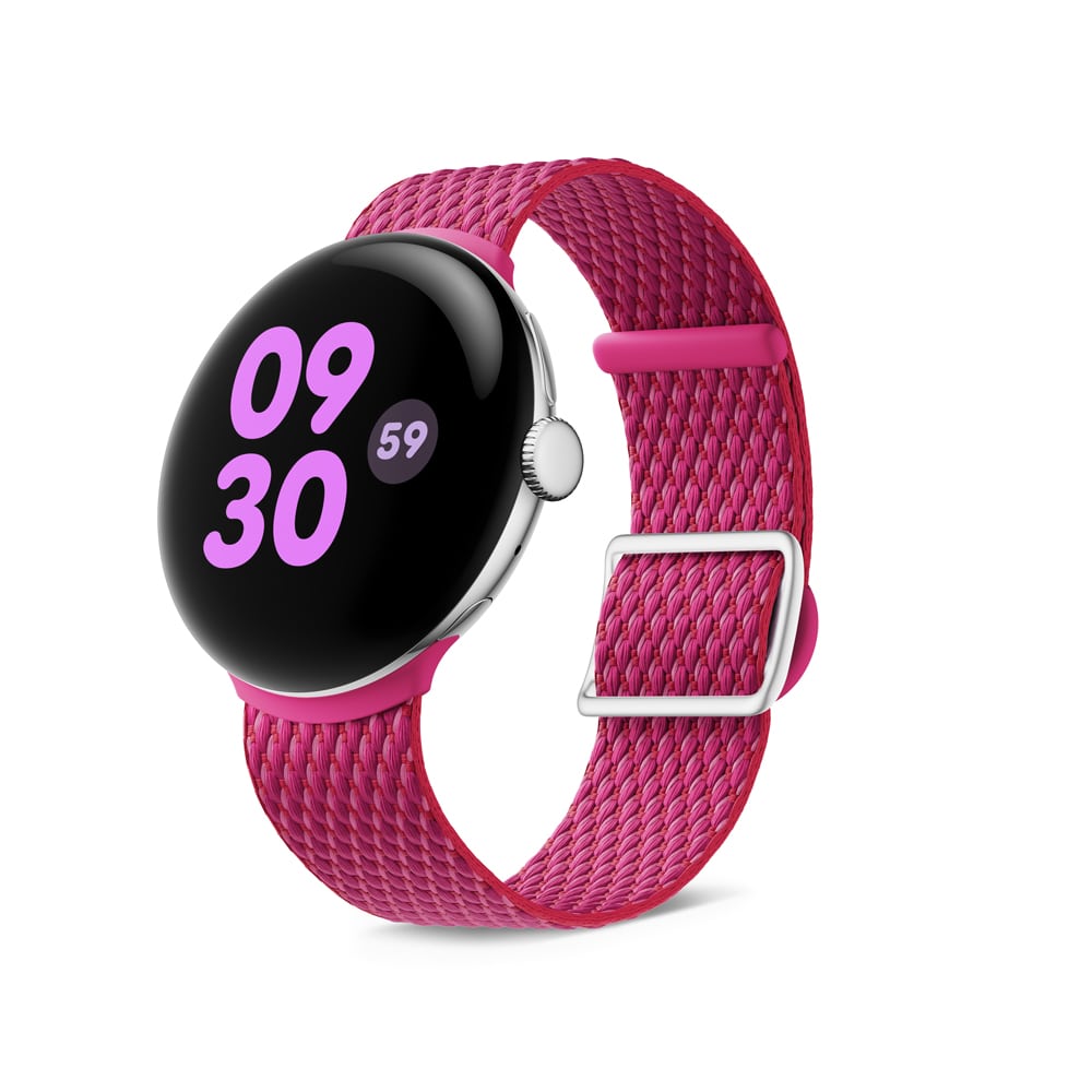 Google�i�O�[�O���j&nbsp;Google Pixel Watch(41 mm)�E�[�u���o���h Hibiscus �����T�C�Y&nbsp;GA11675-WW