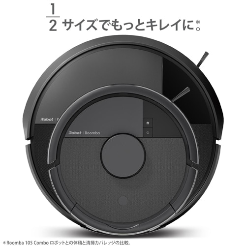 iRobot�i�A�C���{�b�g�j&nbsp;Roomba Mini Slim �|���@&���@�����{�b�g+SlimCharge �[�d�X�^���h�i�������K�i�j&nbsp;F115060
