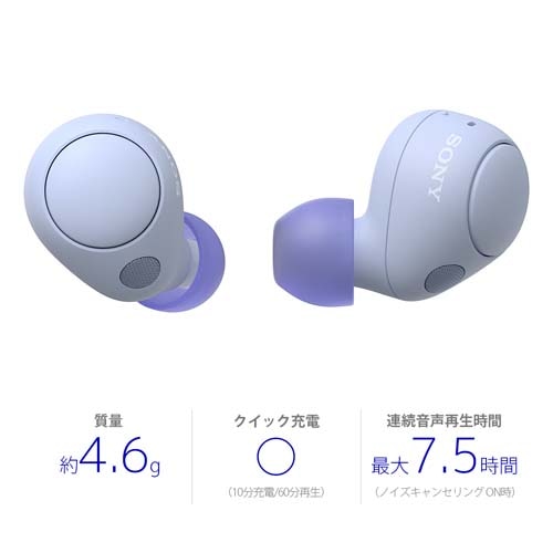 SONY（ソニー） 完全ワイヤレスノイズキャンセリングステレオヘッド 