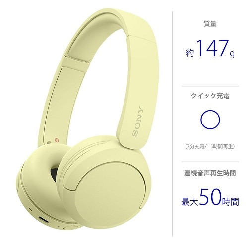 SONYi\j[j Bluetoothwbhz WH-CH520 YZ