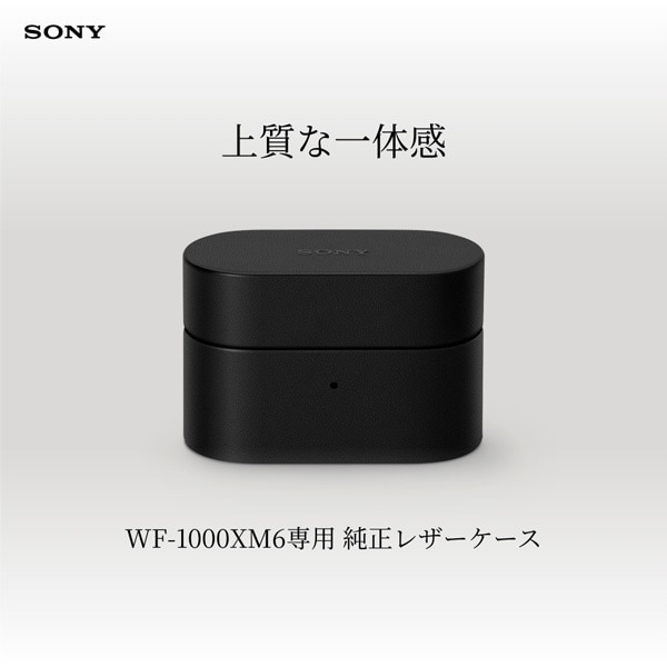 SONY（ソニー） WF-1000XM6専用ケースカバー｜HAC1000XM6CBC｜[通販
