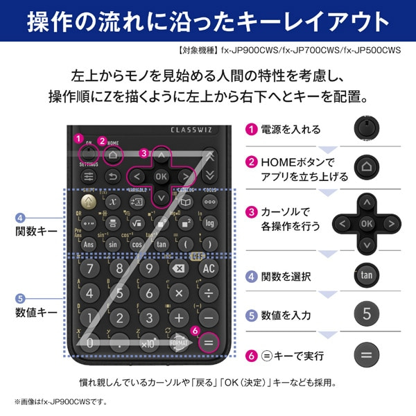 �J�V�I�v�Z�@&nbsp;�X�^���_�[�h�֐��d��@ClassWiz�yHIGH SPEC�z&nbsp;FX-JP700CWS-N