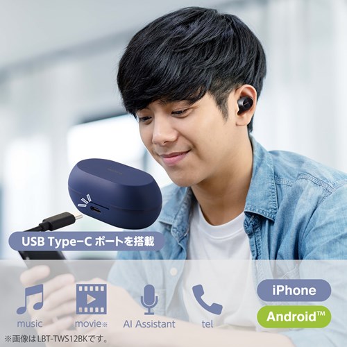 GR CXCz Bluetooth  AACΉ LBT-TWS12BU