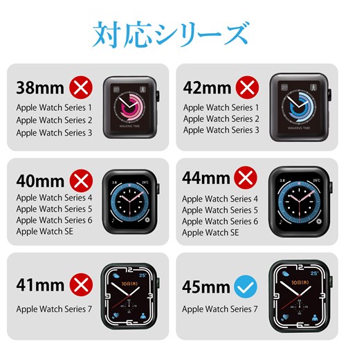 GR Apple Watch Series@7 [ 45mm ] یtB AW-21AFLGGR
