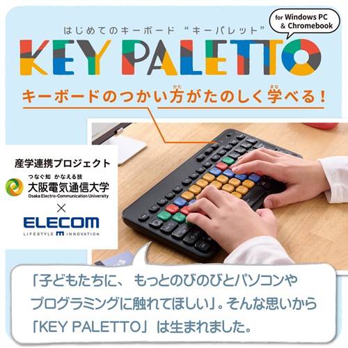 GR ͂߂ẴL[{[h@KEY PALETTOiBTj TK-FS10BMKBK