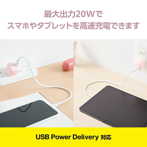 GR USB Power Delivery 20W AC[d(C×1) MPA-ACCP7320PN