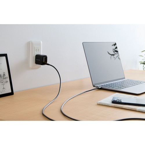 GR USB Power Delivery 65W AC[d(C-CP[ut/2m) ACDC-PD8765BK