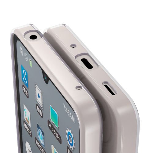 エレコム AQUOS wish4(SH-52E)ソフトケース｜PM-S241UCTCR