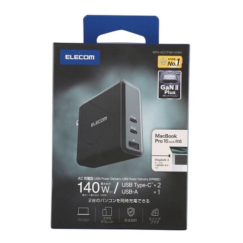 GR USB Power Delivery EPRKi140WΉAC[d(C×2+A×1) MPA-ACCP96140BK