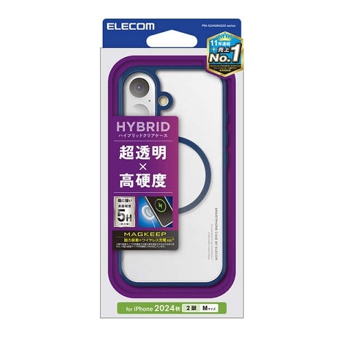 GR iPhone 16Ή nCubhP[XiMAGKEEPj PM-A24AMAG03NV