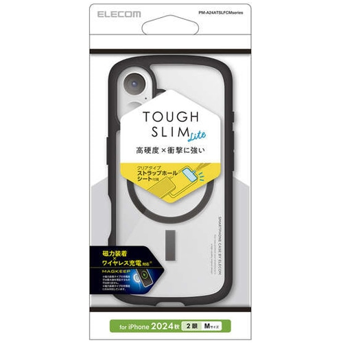 GR iPhone 16 TOUGH SLIM LITE nCubhP[X t[J[ MAGKEEP PM-A24ATSLFCMBK