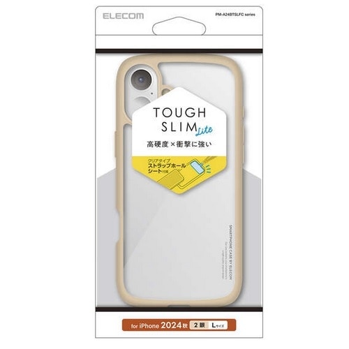 GR iPhone 16 PlusΉ TOUGH SLIM LITE nCubhP[X PM-A24BTSLFCBE