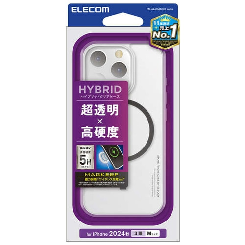 GR iPhone 16 Pro nCubhP[X MAGKEEP PM-A24CMAG02BK