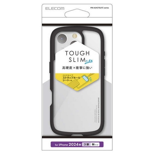 GR iPhone 16 ProΉ TOUGH SLIM LITE nCubhP[X PM-A24CTSLFCBK