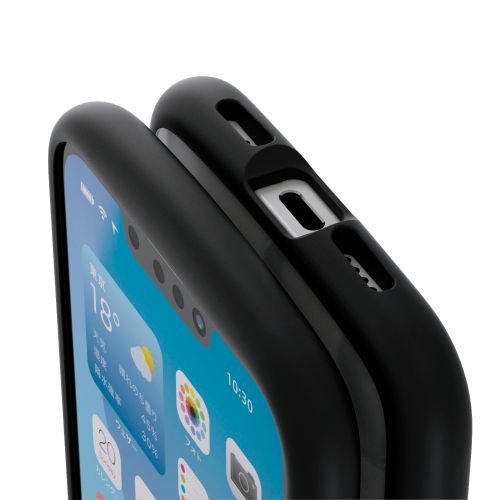 GR iPhone 16e TOUGH SLIM LITE P[X t[J[ MAGKEEP PM-A25STSLFCMBK
