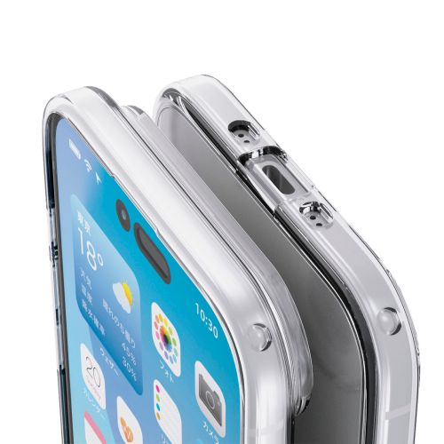 �G���R��&nbsp;iPhone Air�p �n�C�u���b�h�P�[�X ���^���X�e�b�J�[�t&nbsp;PM-A25BHVCKCR