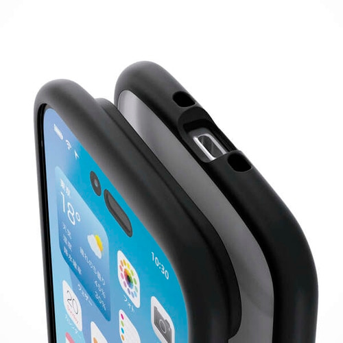 GR iPhone AirpP[X@TOUGH SLIM LITE PM-A25BTSLFCBK