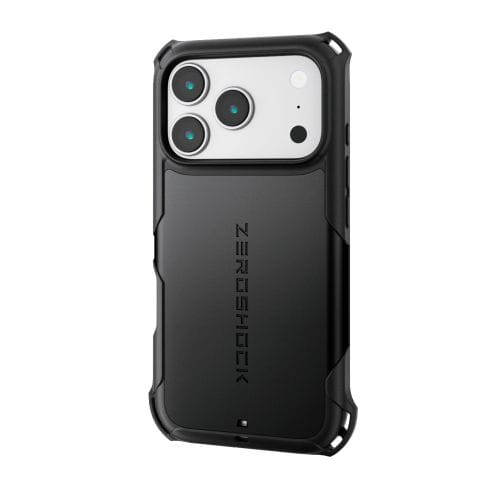 �G���R��&nbsp;iPhone 17 Pro�p�P�[�X�@ZEROSHOCK&nbsp;PM-A25CZEROBK