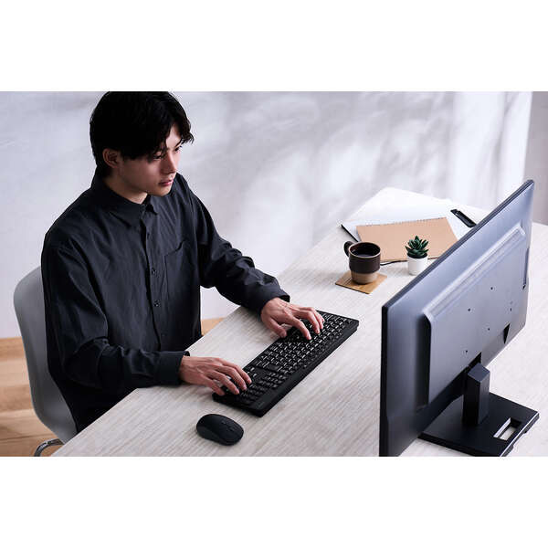 �G���R��&nbsp;2.4GHz�É��t���L�[�{�[�h&nbsp;TK-QT11FDMBK
