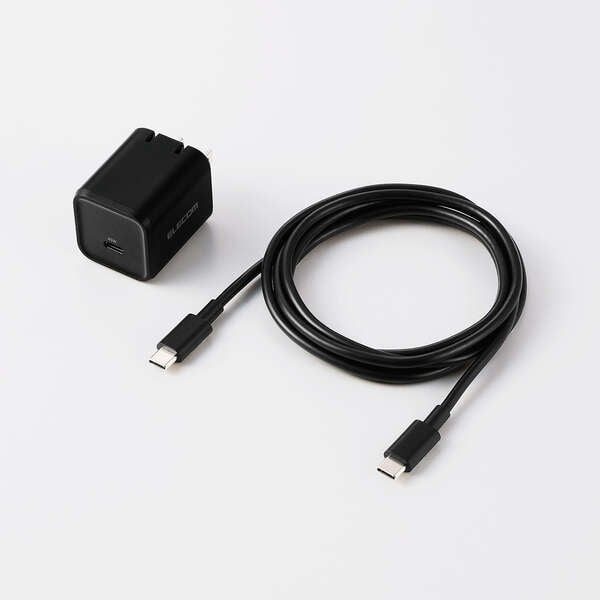 �G���R��&nbsp;USB Power Delivery 45W AC�[�d��(C-C�P�[�u���t��/1.5m)&nbsp;ACDC-PD12345BK