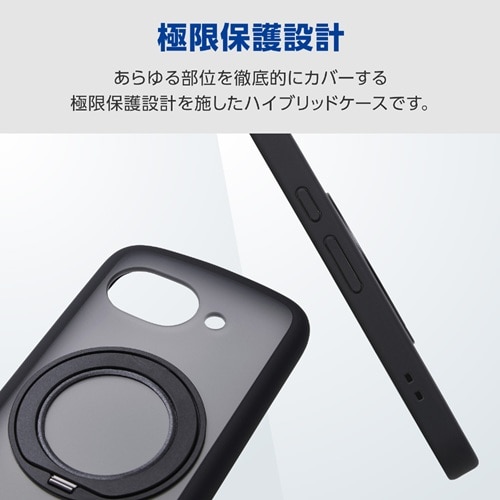 �G���R��&nbsp;Google Pixel 10a�p �n�C�u���b�h�P�[�X �Ɍ� MAGKEEP �X�^���h �}�b�g&nbsp;PM-P261MGSTKMBK