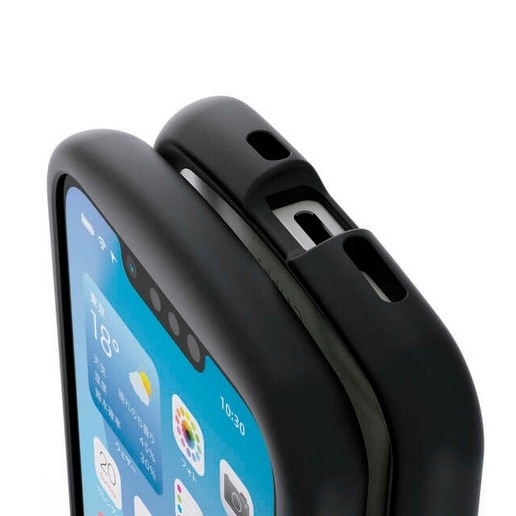 �G���R��&nbsp;iPhone 17e/16e �Ή� �n�C�u���b�h�P�[�X�iGrippy�j&nbsp;PM-A26SGRPFMBK