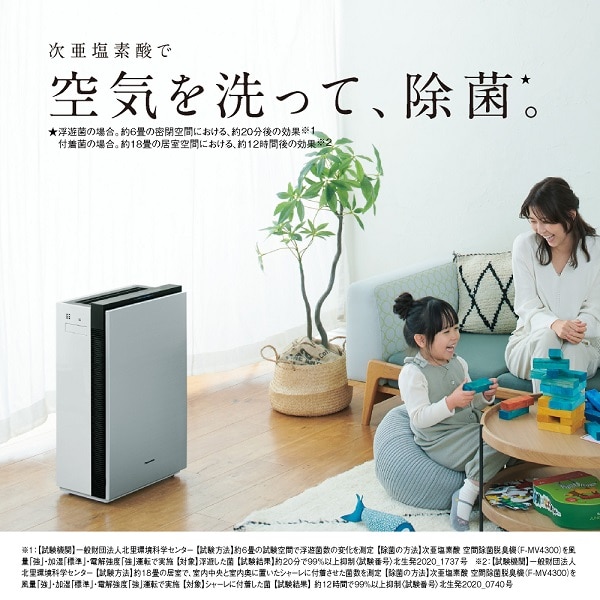 次亜塩素酸脱臭機　ジアイーノ　Panasonic White新品未開封Panasonic