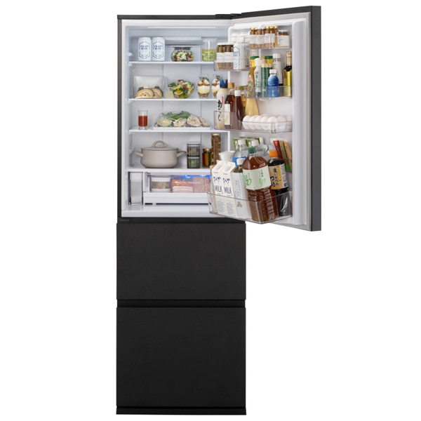 Panasonic　パナソニック　3ドア冷蔵庫NR-C37CM-S　365L ヨドバシ.com - パナソニック Panasonic 冷蔵庫(365L・左開き）3