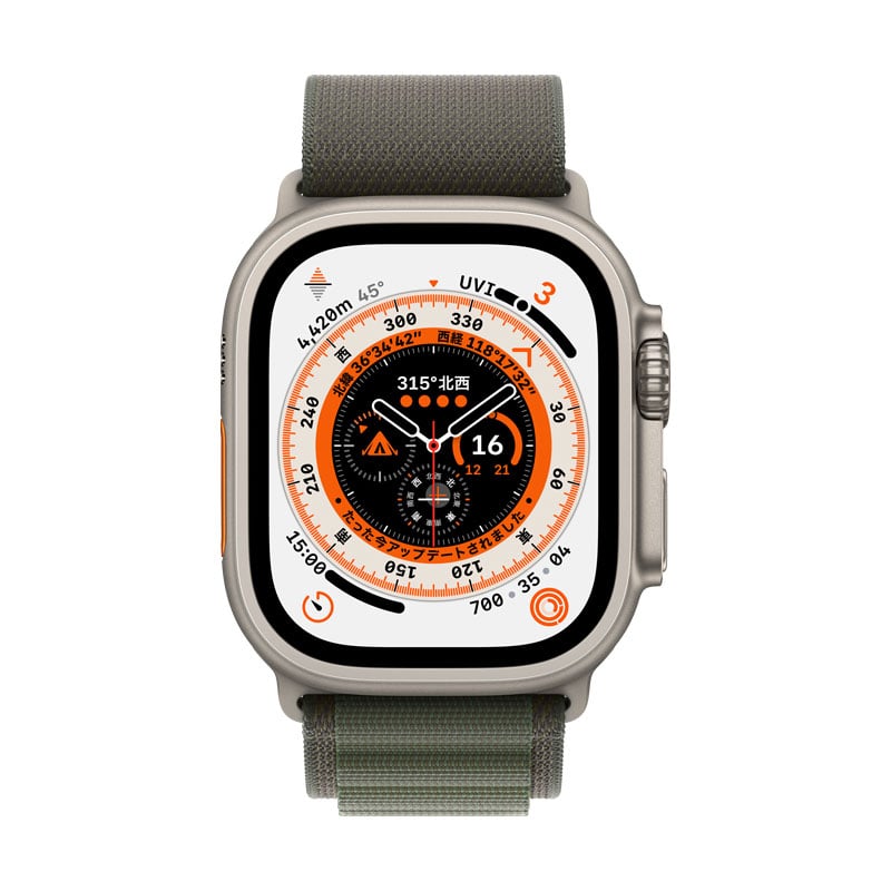 Apple（アップル） Apple Watch Ultra（GPS + Cellularモデル） MNHJ3J  