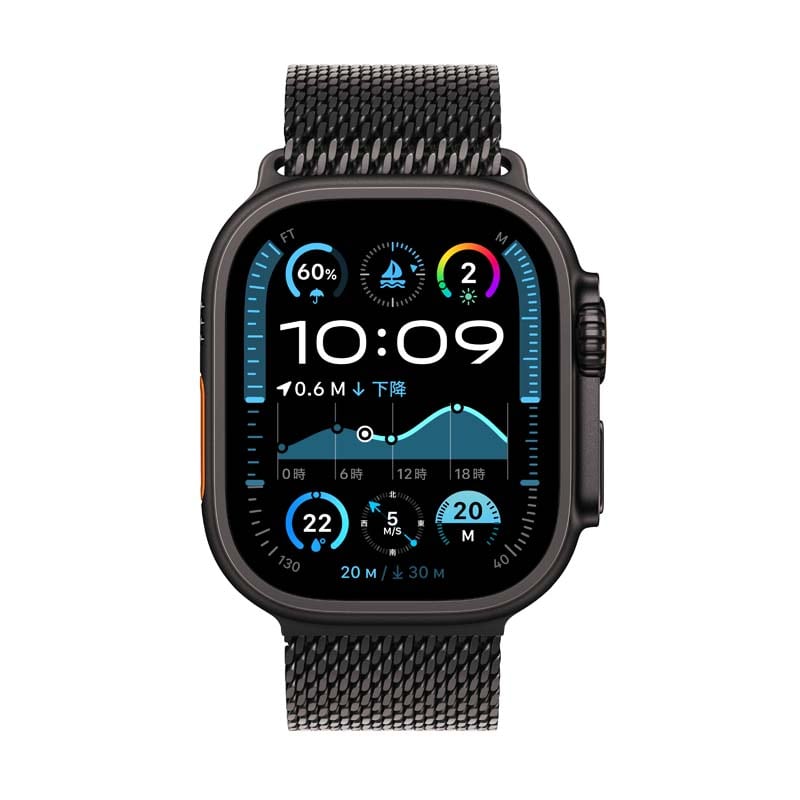 Apple（アップル） Apple Watch Ultra 2（GPS + Cellularモデル）- 49mm  チタニウムケース｜MX5U3J/A｜[通販]ケーズデンキ