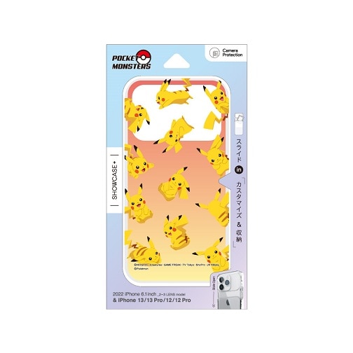 O}fB[Y SHOWCASE+ |P iPhone14/14 Pro/13/13 Pro/12/12 Prop ϏՌP[X POKE-796A