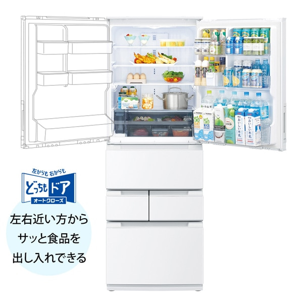 SHARP（シャープ） 5ドア プラズマクラスター冷蔵庫 FiT63シリーズ｜SJ