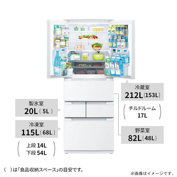SHARP（シャープ） 6ドア プラズマクラスター冷蔵庫 FiT63シリーズ｜SJ