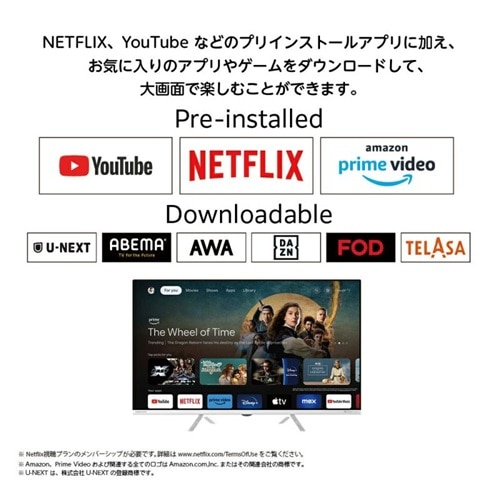 ORIONiIIj 32V^@nCrW X}[geriGoogle TVj OLS32WD10S