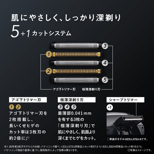 Panasonic�i�p�i�\�j�b�N�j&nbsp;�����_�b�V��PRO 5���n�V�F�[�o�[&nbsp;ES-L552U-S