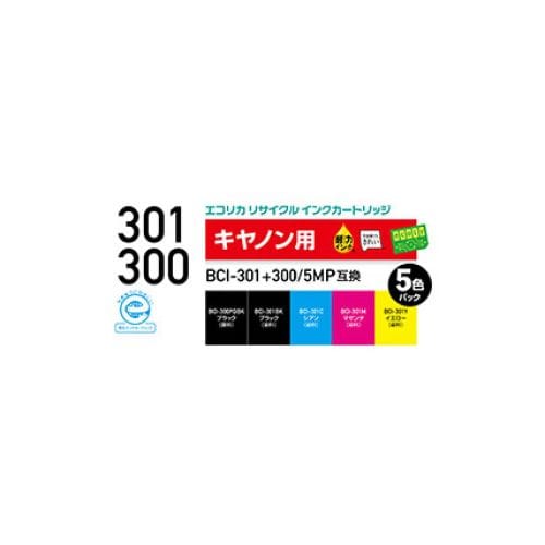 GRJ GRJ CANON ( Lm ) BCI-301+300/5MP Ή TCN CN J[gbW 5FpbN cʕ\@\t ECI-C301-5P