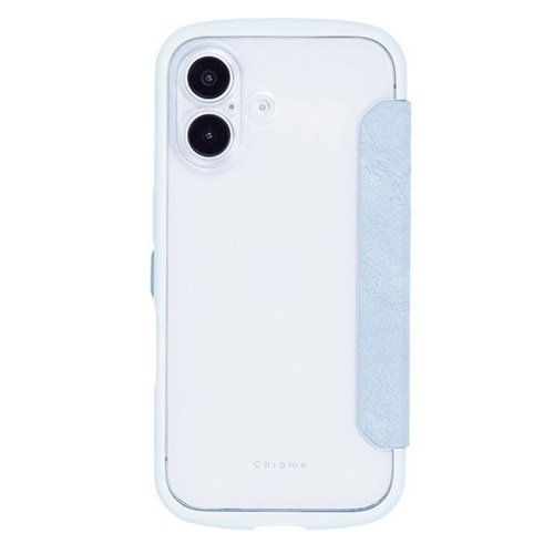 NATURAL design&nbsp;iPhone 17�Ή� �w�ʎ蒠�^�P�[�X�iChrome NATURAL�j&nbsp;iP25-61-CHN03
