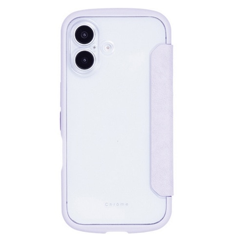 NATURAL design&nbsp;iPhone 17�Ή� �w�ʎ蒠�^�P�[�X�iChrome NATURAL�j&nbsp;iP25-61-CHN04