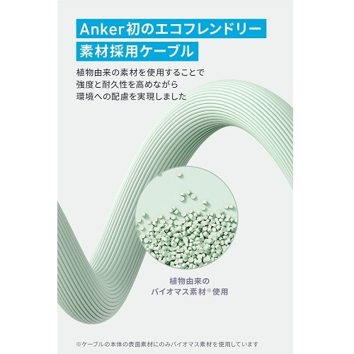 ANKER 541 GRth[ USB-C & CgjO P[u 1.8m A80A2N61