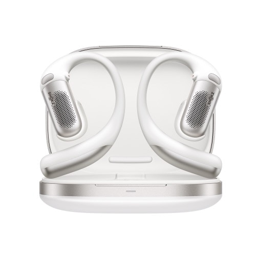 SHOKZ ワイヤレスイヤホン ベージュ　充電ケース付き ショックス ワイヤレス イヤホン 左右分離 IP54 最大7時間 USB-C