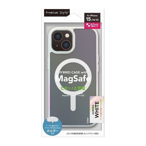 PGA iPhone 15/14/13用 MagSafe対応 ハイブリッドケース|PG PGA iPhone 15/14/13用 MagSafe対応 ハイブリッドケース|PG