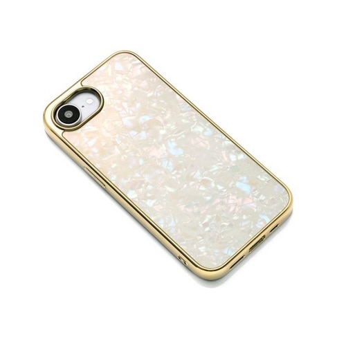 bbbteBA iPhone16e Ή OXVFP[XiGlass Shell Case j UNI-CSIP25S-0GSGD
