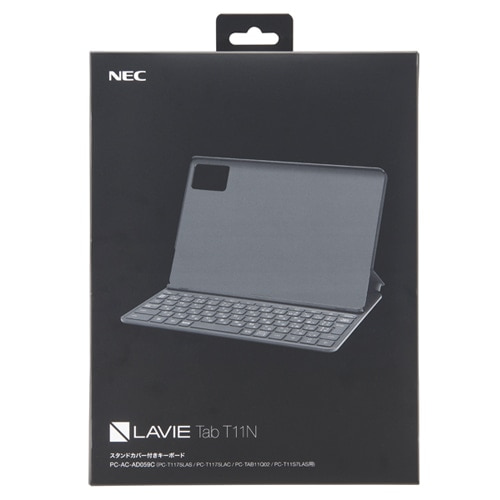 NEC LAVIE Tab T11シリーズ用 スタンドカバー付きキーボード｜PC-AC